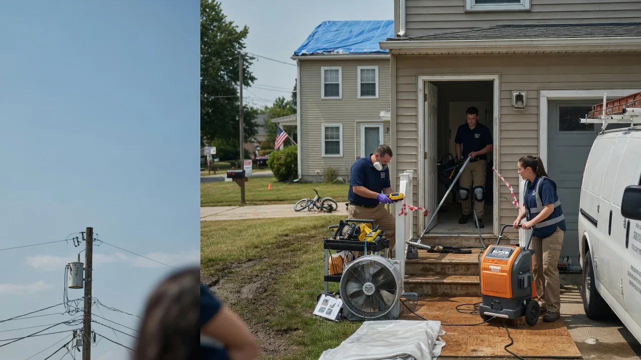 Water Damage Repair in Bellmont, IL near me
